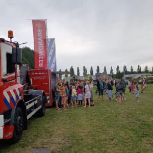 demo-container brandweer koudum